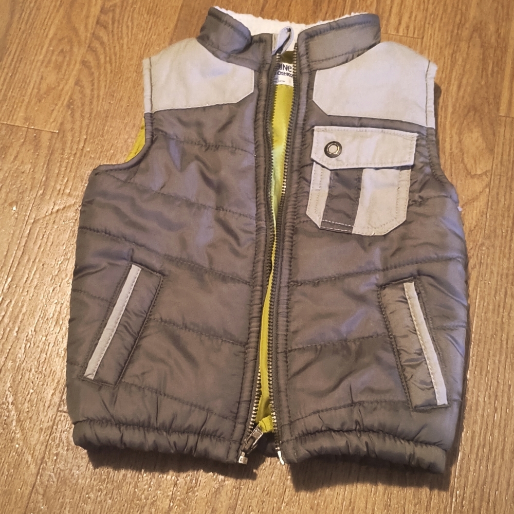 Green Puffer Vest